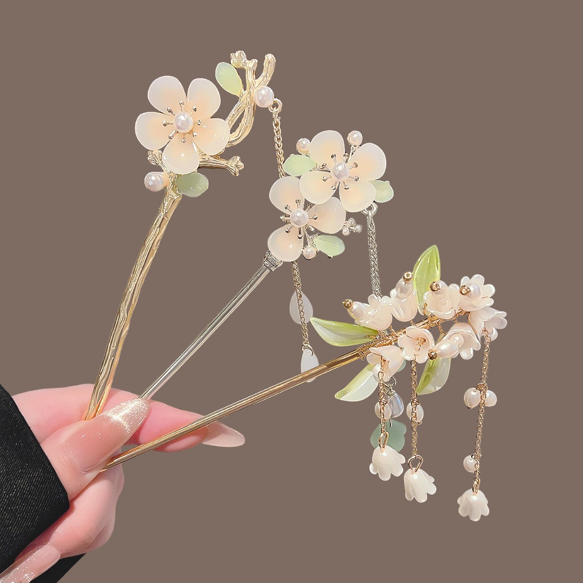 Women Knight Accessories - Grampos de Cabelo Vintage Estilo Chinês