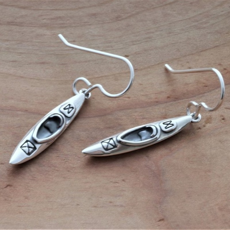 Women'S Kayak Accessories - Brincos Criativos em Forma de Caiaque