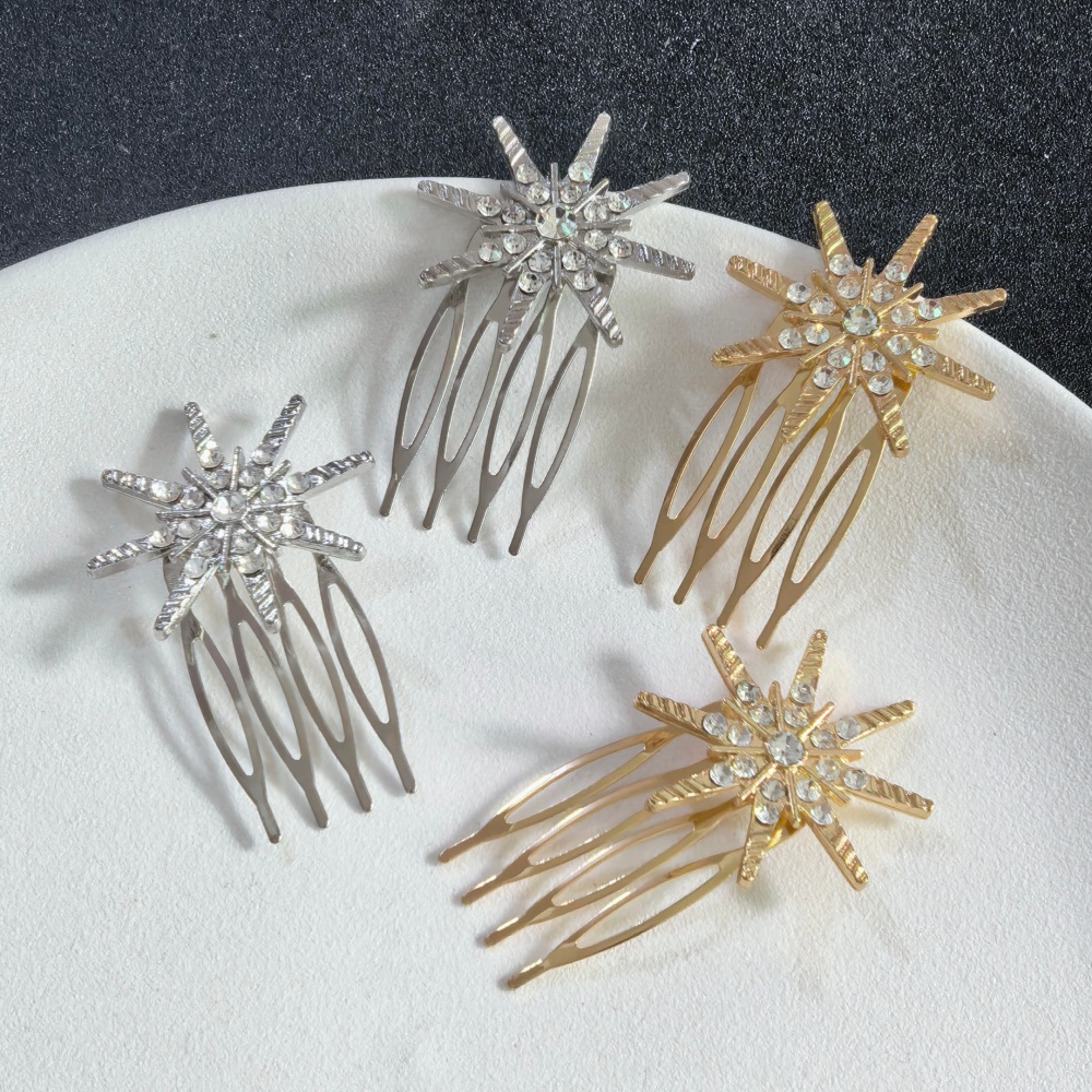 Women Knight Accessories - Presilhas de Cabelo de Luxo com
