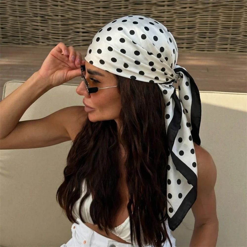 Lenço Elegante com Estampa de  - Women'S Y2K Accessories avaliação e preço