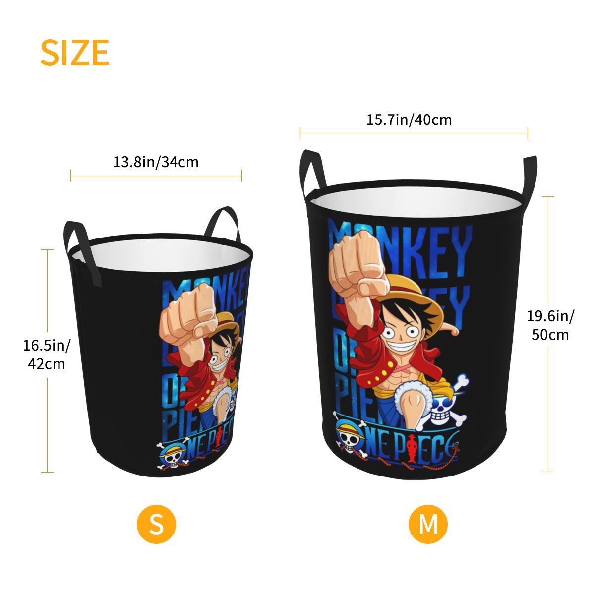Cesto de Roupa Luffy One Piece - Women Accessories Hamper avaliação e preço