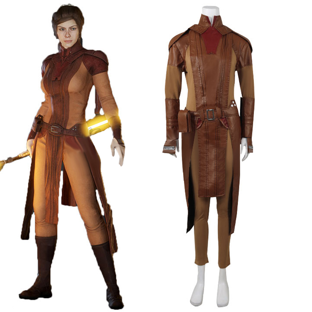 Bastila shan cosplay traje cav - Women Knight Accessories avaliação e preço