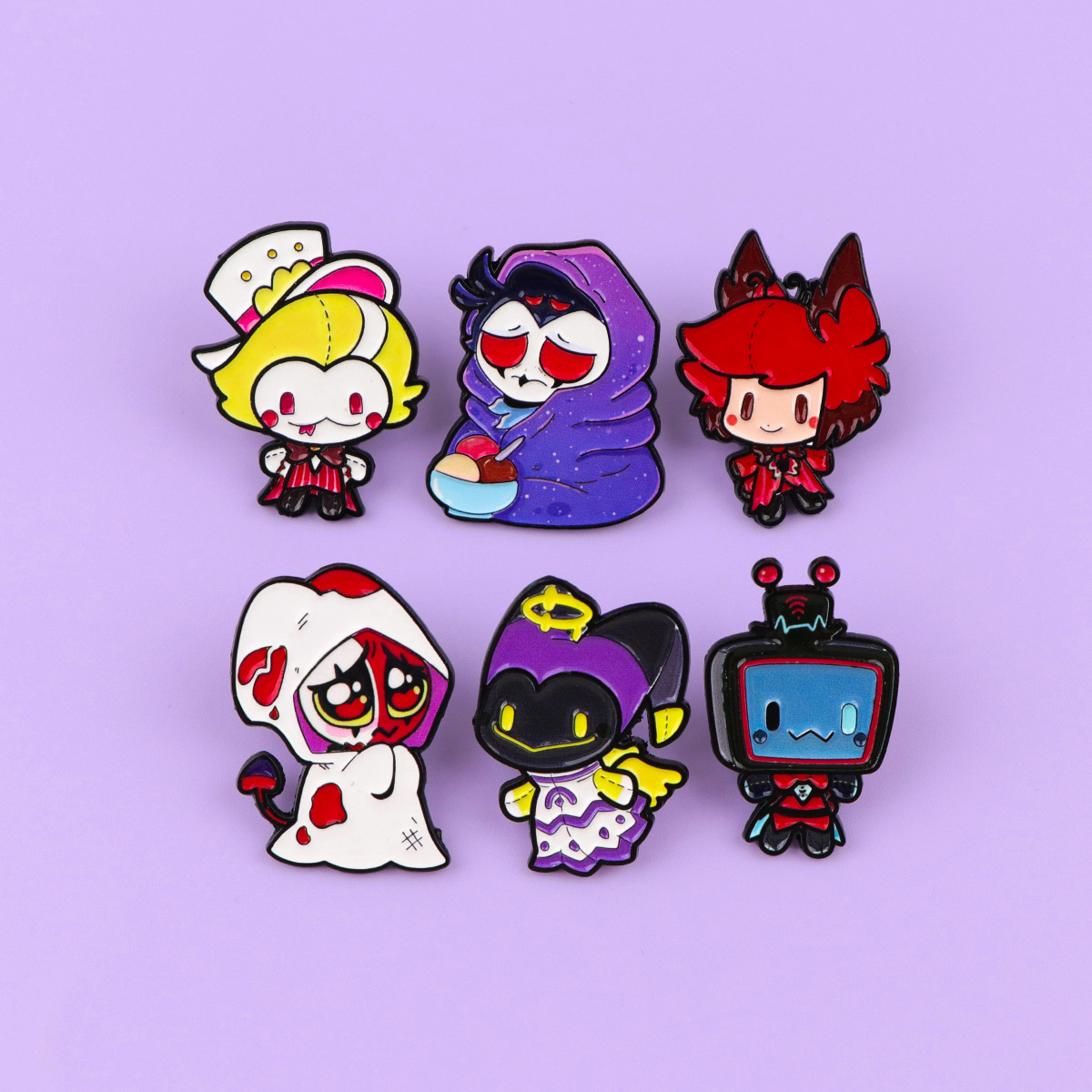 Broches de Esmalte de Diabos F - Women Accessories Picture avaliação e preço