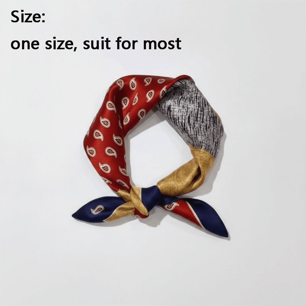 Lenço Quadrado de Seda com Est - Silk Scarf Square avaliação e preço