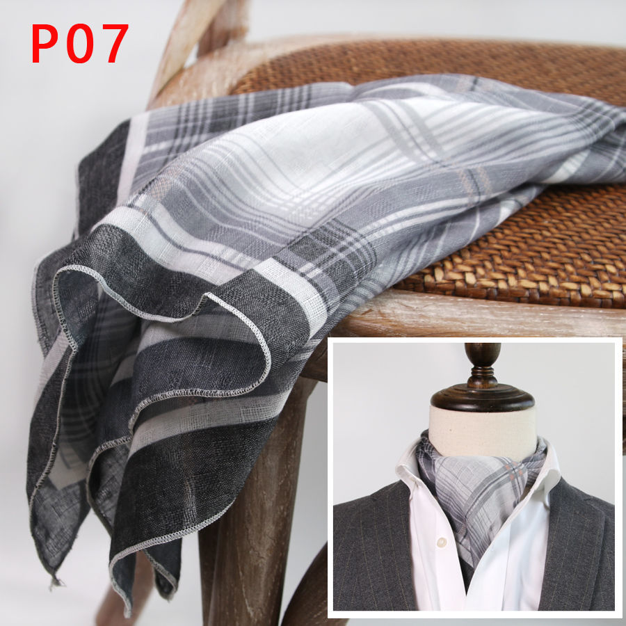 Lenço quadrado masculino com b - Silk Scarf Square avaliação e preço