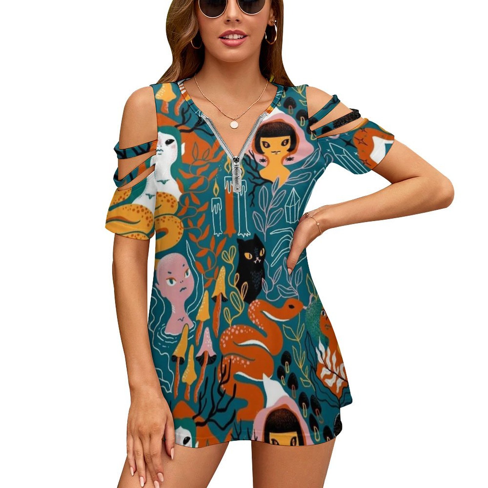Coven. Irmãs Mágicas Bruxas. N - Women Accessories Vector avaliação e preço