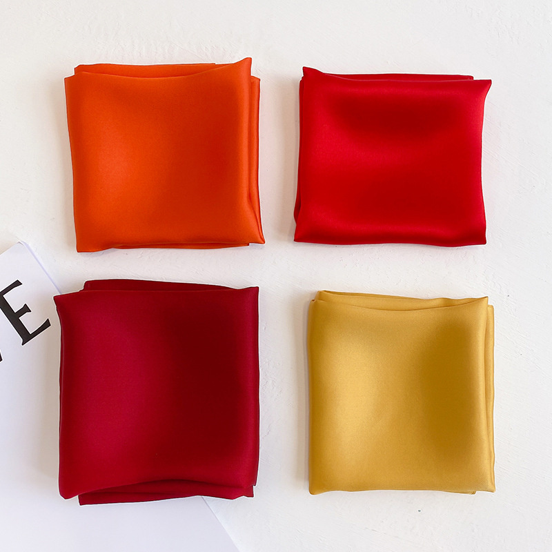 Moda 100% lenço de seda real f - Silk Scarf Square avaliação e preço