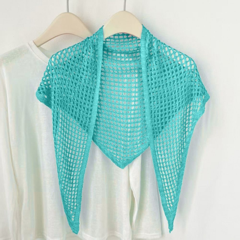 Lenço Triangular Simples de Co - Women'S Y2K Accessories avaliação e preço