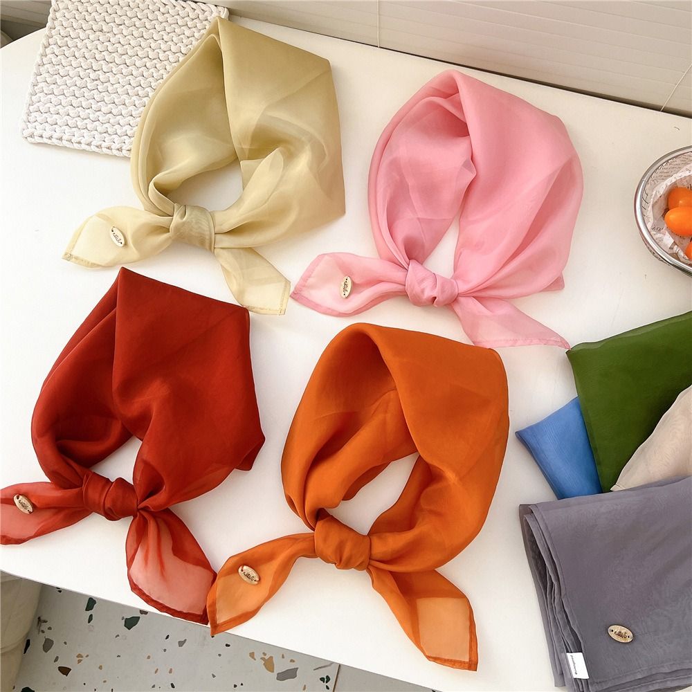 Lenço Quadrado Pequeno Retrô d - Silk Scarf Square avaliação e preço