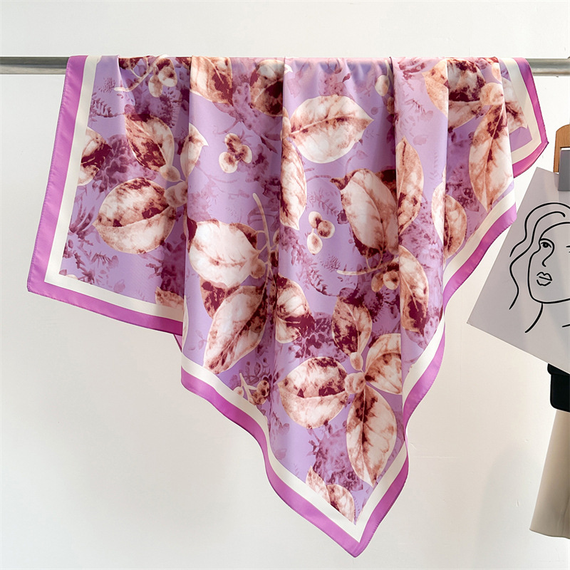 Lenço grande quadrado estampad - Silk Scarf Square avaliação e preço