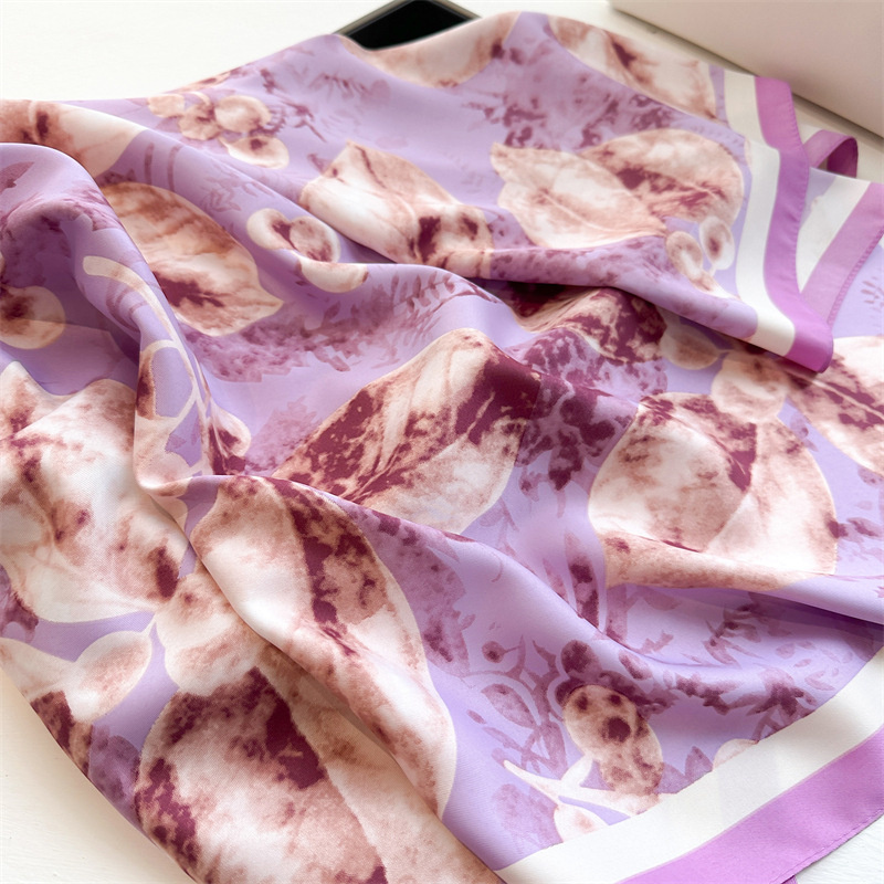 Lenço grande quadrado estampad - Silk Scarf Square avaliação e preço