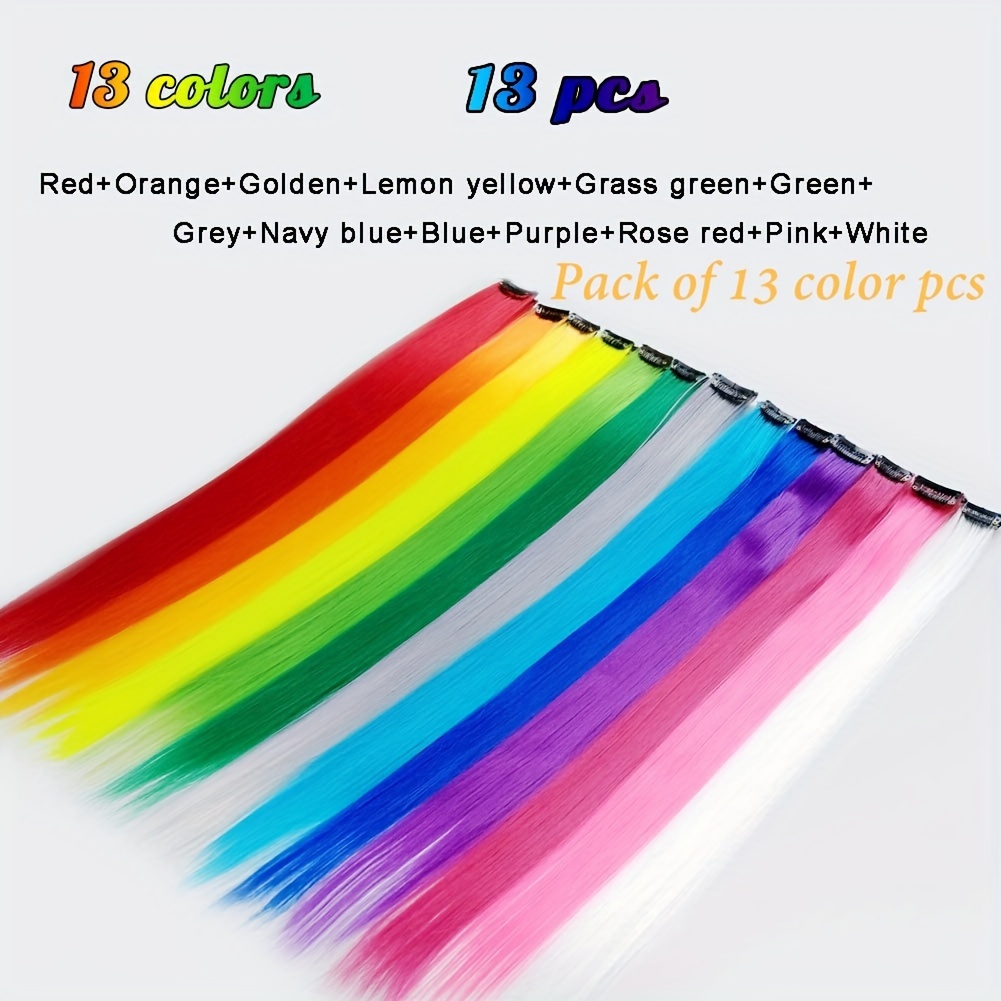 13 cores coloridas festa desta - Women'S Y2K Accessories avaliação e preço