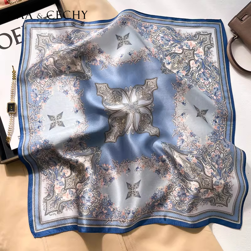 Lenço Quadrado de Seda 100% Am - Silk Scarf Square avaliação e preço