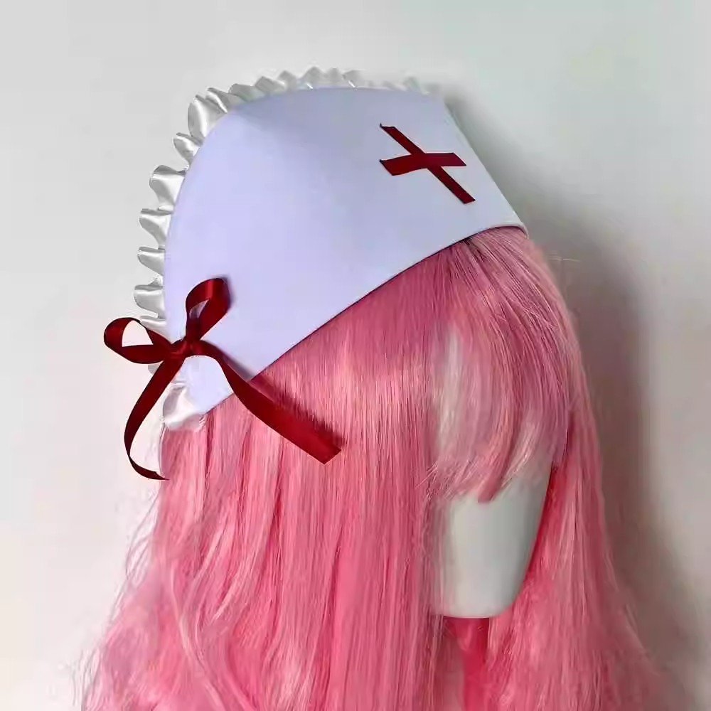 Cosplay enfermeira boné chapéu - Women'S Y2K Accessories avaliação e preço
