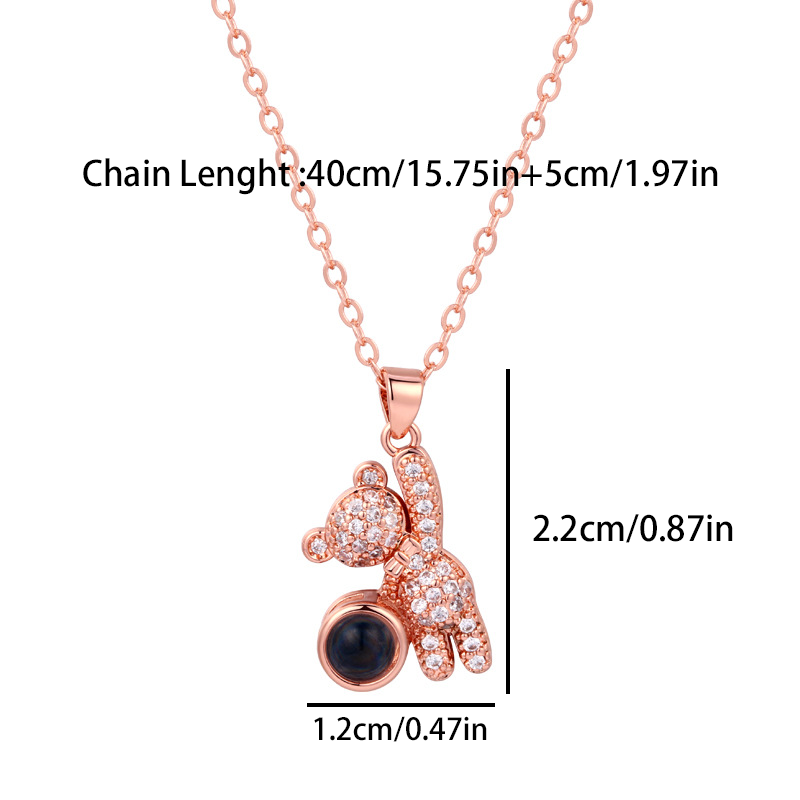 Colar de urso de projeção de f - Women Accessories Picture avaliação e preço